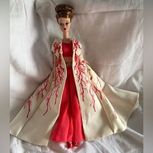 Palm Beach Coral Barbie Gold Label Fashion Model Collection Doll w Shoes Jewelry
